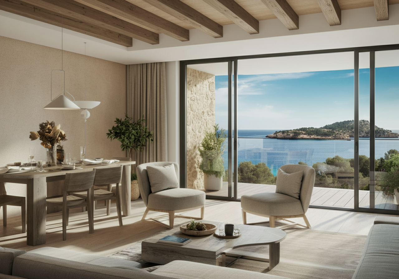 mantenimiento integral de propiedades en Mallorca-vistas